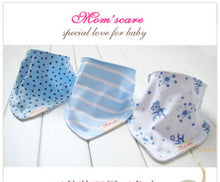 3pc/lot 100% cotton baby boys and girls bibs baby towel bandanas scarf children cravat infant towel