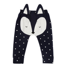 Baby Boys Girls Pants Autumn Winter Children's Clothing Cotton Baby Fox Pattern Long Trousers Boy Girl Harem Pants Kids Clothes
