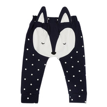 Baby Boys Girls Pants Autumn Winter Children's Clothing Cotton Baby Fox Pattern Long Trousers Boy Girl Harem Pants Kids Clothes