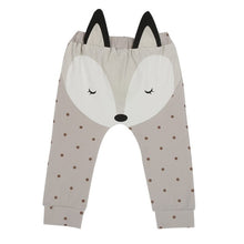 Baby Boys Girls Pants Autumn Winter Children's Clothing Cotton Baby Fox Pattern Long Trousers Boy Girl Harem Pants Kids Clothes