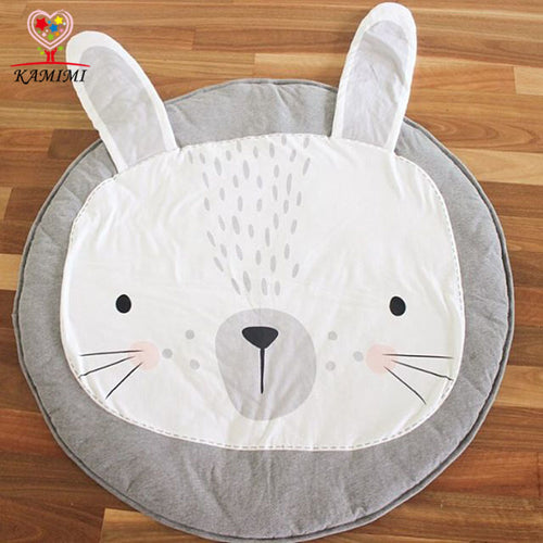 Baby Blanket Rabbit Lion Game Mat KAMIMI Kids Crawling Carpet baby Bedding Stroller Blanket Children's Room Decoration