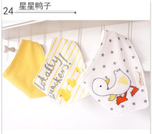 3pc/lot 100% cotton baby boys and girls bibs baby towel bandanas scarf children cravat infant towel