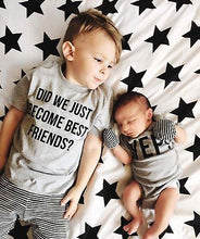 2017 Cute 1Newborn Baby Boy Romper Bodysuit Big Brother T-shirt Tops Outfits Family Set NEW