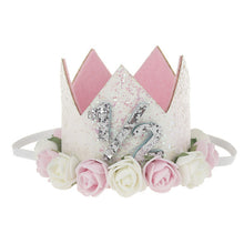 New Pattern Children FLOWER Crown Hair Band Baby Birthday Party Portrait Headwear Toddler Crown Newborn Crown boy prince hat