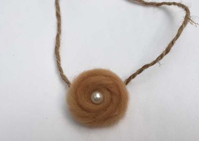 Wool Pearl Headband children Tieback Eco Newborn Headband Flower Headband Newborn Props Baby Prop