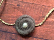 Wool Pearl Headband children Tieback Eco Newborn Headband Flower Headband Newborn Props Baby Prop