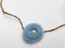 Wool Pearl Headband children Tieback Eco Newborn Headband Flower Headband Newborn Props Baby Prop