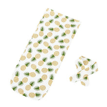 2017 Newborn Fashion Baby Swaddle Blanket Spring Summer Baby Sleeping Swaddle Muslin Wrap Headband Baby Blanket Outfits Sets