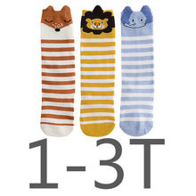 3Pcs/Lot Baby Socks Mesh Non-Slip for Girl Boy Cotton Infant Newborns Kids Socks for Fox&Cat Baby Toddler Clothes 0-3T