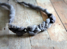 Wool Pearl Headband children Tieback Eco Newborn Headband Flower Headband Newborn Props Baby Prop