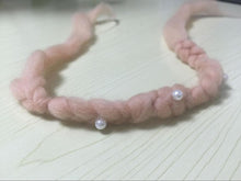 Wool Pearl Headband children Tieback Eco Newborn Headband Flower Headband Newborn Props Baby Prop