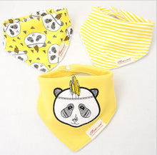 3pc/lot 100% cotton baby boys and girls bibs baby towel bandanas scarf children cravat infant towel