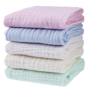 6 Layers Baby Bath Towel Beach Swimming Super Soft Wrap For Newborn Cartoon Printed Breathable Infant Bedding