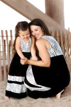 2018 Lace Family Matching Mother Daughter Dresses